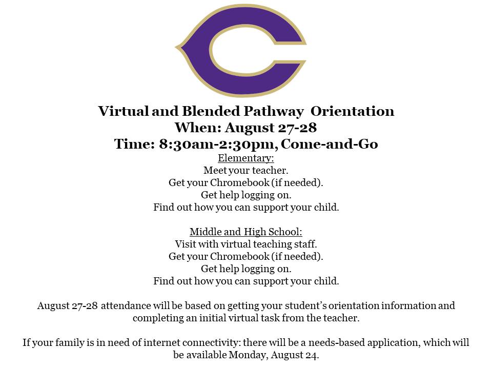 Virtual and Blended Pathway Orientation